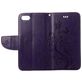 Mobigear Flowers Housse iPhone SE (2020) Etui Porte-Monnaie - Violet