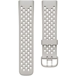 Mobigear Sport Plus Buckle Bracelet Silicone pour Fitbit Charge 5 Fermeture boucle ardillon - Lumière stellaire