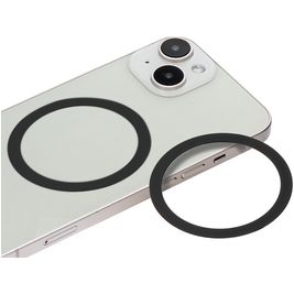 Mobiparts Ring Anneau MagSafe pour iPhone - Noir (Lot de 2)