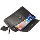Mobigear Etui de ceinture (max 15 cm x 9 cm) - Pochette de ceinture - Holster - Noir