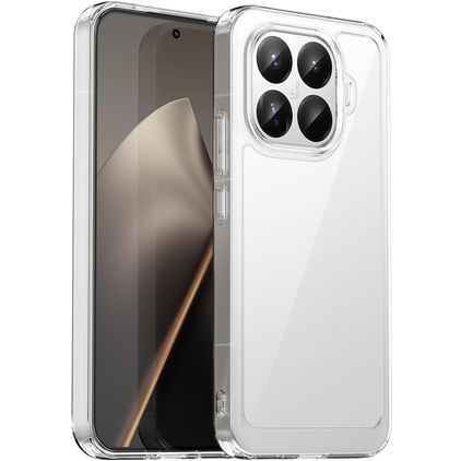 Mobigear Crystal Coque Transparente Xiaomi 15T Pro Coque arrière Rigide - Transparent