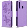 Mobigear Butterfly Housse Huawei P40 Lite E Etui Porte-Monnaie - Violet