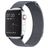 Mobigear Loop Bracelet Milanais pour Apple Watch Fermeture magnétique - 42/41/40/38 mm - Gris