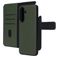 Mobiparts Samsung Galaxy A37 Coque Cuir véritable Étui 2en1 avec coque amovible Portefeuille - Vert