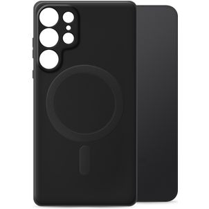 My Style Protective Flex Coque Samsung Galaxy S26 Ultra MagSafe Coque arrière en TPU Souple - Noir