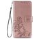 Mobigear Clover Housse Samsung Galaxy S20 FE Etui Porte-Monnaie - Rose doré