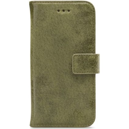 My Style Flex Wallet iPhone 13 Pro Max Étui Portefeuille - Olive