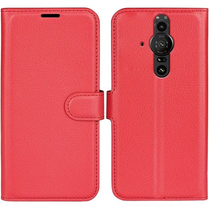Mobigear Classic Housse Sony Xperia Pro-I Etui Porte-Monnaie - Rouge