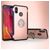 Mobigear Armor Ring Coque Xiaomi Mi 8 Coque arrière Rigide Anti-Chocs avec Anneau-Support - Rose doré