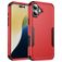 Mobigear Ultra Tough Coque iPhone 17 Coque arrière Rigide Anti-Chocs - Rouge
