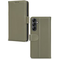 Mobilize Premium Gelly Wallet Housse Samsung Galaxy A14 Etui Porte-Monnaie - Vert