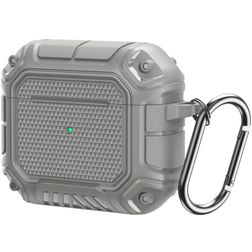 Mobigear Armor Coque Apple AirPods 3 Coque en Silicone Souple - Gris