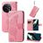 Mobigear Butterfly OnePlus 11 Étui Portefeuille - Rose