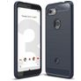 Mobigear Brushed Slim Google Pixel 3a TPU souple Coque arrière - Bleu