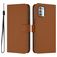Mobigear Urban Wallet Housse Nokia G42 Etui Porte-Monnaie - Marron