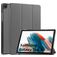 Mobigear Tri-Fold Coque Samsung Galaxy Tab A9 (2023) Etui - Gris