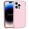Mobigear Crystal Coque iPhone 14 Pro Coque arrière Rigide - Rose