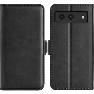 Mobigear Slim Magnet Google Pixel 8a Étui Portefeuille - Noir
