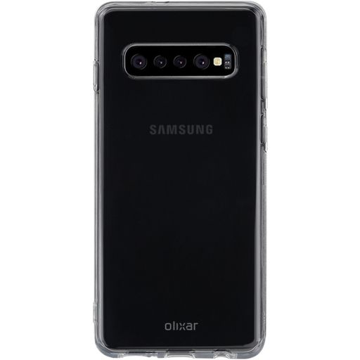 Mobigear Ultra Thin Coque Transparente Samsung Galaxy S10 Coque arrière en TPU Souple Extra-fin - Transparent