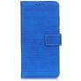 Mobigear Croco Housse Realme X50 Etui Porte-Monnaie - Bleu