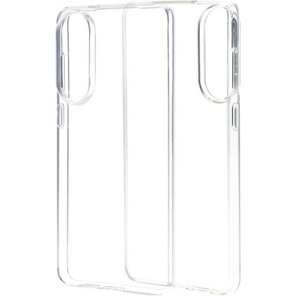 Mobiparts Classic Coque Transparente Samsung Galaxy S25 Edge Coque arrière en TPU Souple - Transparent