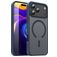 Mobigear Shockproof Coque iPhone 17 Pro Max MagSafe Coque arrière Rigide - Cyan Blue