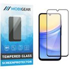 Mobigear Premium Samsung Galaxy A15 Verre trempé Protection d'écran - Compatible Coque - Noir