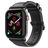 Dux Ducis Business Bracelet Cuir Apple Watch Fermeture boucle ardillon - 49/46/45/44 mm - Noir
