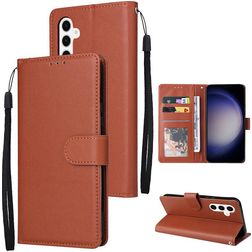 Mobigear Wallet Housse Samsung Galaxy S26 Plus Etui Porte-Monnaie - Marron