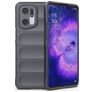 Mobigear Bumpy Coque OPPO Find X5 Pro Coque arrière en TPU Souple - Charcoal