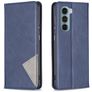 Mobigear Rhombus Slim Housse Motorola Moto G200 5G Etui - Bleu