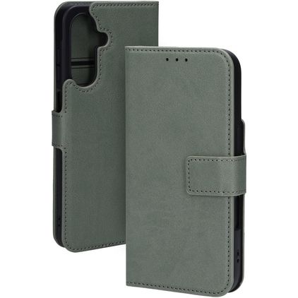 Mobiparts Classic Wallet Housse Samsung Galaxy A26 MagSafe Etui - Stone Green