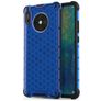 Mobigear Honeycomb Coque Huawei Mate 30 Coque arrière Rigide Anti-Chocs - Bleu