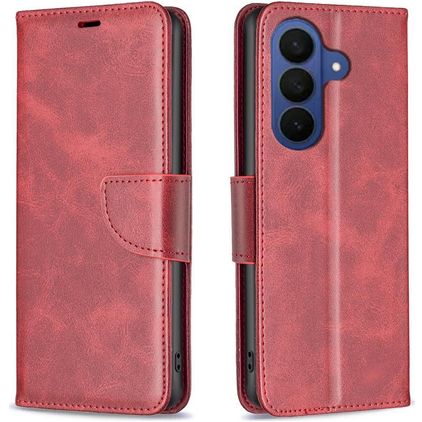 Mobigear Excellent Housse Samsung Galaxy A37 Etui Porte-Monnaie - Rouge