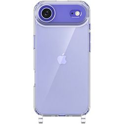 Mobigear Mix & Match Transparent iPhone Air TPU souple Coque avec cordon - Transparent