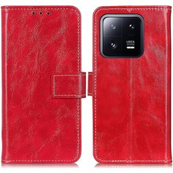Mobigear Basic Housse Xiaomi 13 Etui Porte-Monnaie - Rouge