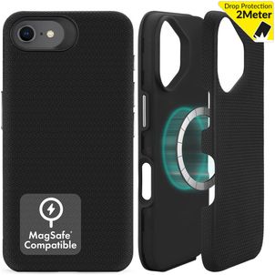 My Style Magsafe Tough Coque iPhone 8 MagSafe Coque arrière Rigide Anti-Chocs - Noir