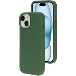 Mobiparts Coque iPhone 15 Coque arrière en Silicone - Forest Green