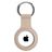 Xccess Keychain Coque Apple AirTag Porte-clés en Silicone Souple - Sand