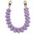 Mobigear Heart Cordon de téléphone universel réglable Plastique rigide - Pastel Purple