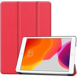 Mobigear Tri-Fold Coque iPad 7 (2019) Etui - Rouge