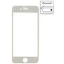 Mobilize Premium iPhone 7 Plus Verre trempé Protection d'écran - Blanc