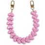 Mobigear Heart Cordon de téléphone universel réglable Plastique rigide - Blush Pink