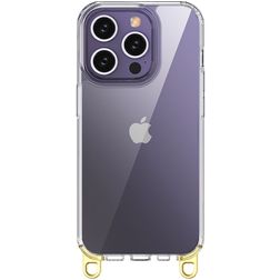 Mobigear Bungy iPhone 15 Pro Plastique rigide Coque arrière - Or
