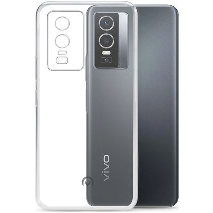 Mobilize Gelly Coque Transparente Vivo Y76 Coque arrière en TPU Souple - Transparent