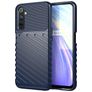 Mobigear Groove Coque Realme 6 Coque arrière en TPU Souple - Bleu
