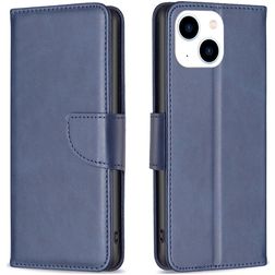 Mobigear Excellent Housse iPhone 15 Etui Porte-Monnaie - Bleu