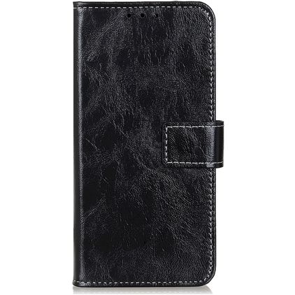 Mobigear Basic Housse Motorola Moto G60s Etui Porte-Monnaie - Noir