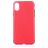 Mobigear Excellent iPhone XS Max TPU souple Coque arrière - Rouge