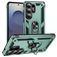 Mobigear Armor ring Coque Samsung Galaxy S26 Ultra Coque arrière Rigide Anti-Chocs avec Anneau-Support - Vert
